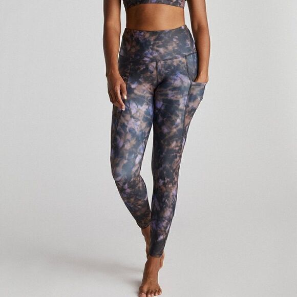 Strut This Size Small/Medium Tie Dye Legging | Purple Tie-Dye Pant *NWT* - Picture 1 of 5